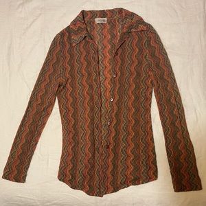 Vintage Missoni Sport button up shirt